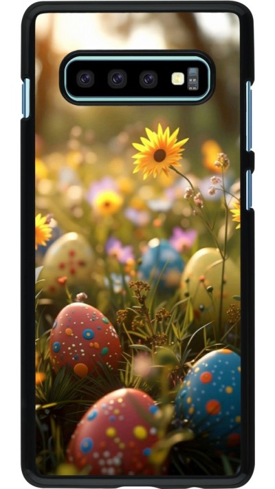 Coque Samsung Galaxy S10+ - Easter 2026 Decorated eggs