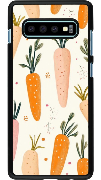 Coque Samsung Galaxy S10+ - Easter 2026 Illustration carrots
