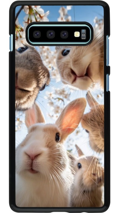 Coque Samsung Galaxy S10+ - Easter 2026 Rabbits