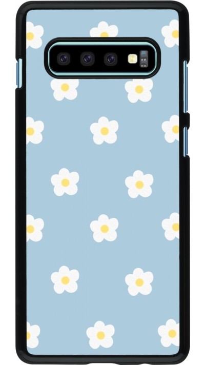 Samsung Galaxy S10+ Case Hülle - Easter 2024 daisy flower