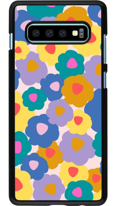 Samsung Galaxy S10+ Case Hülle - Easter 2024 flower power