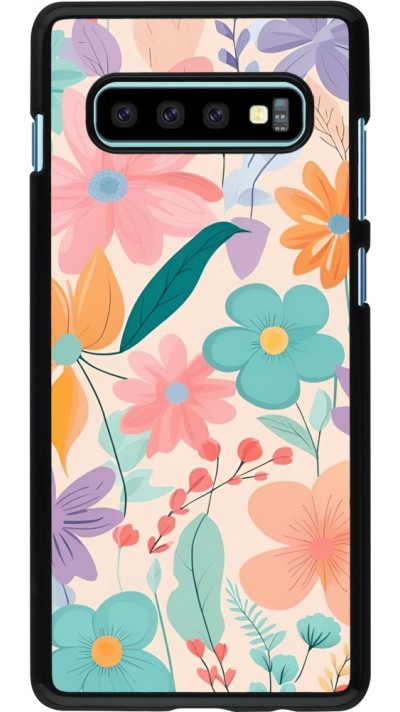Coque Samsung Galaxy S10+ - Easter 2024 spring flowers