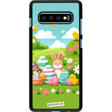 Samsung Galaxy S10+ Case Hülle - Ostern 2025 Gruen
