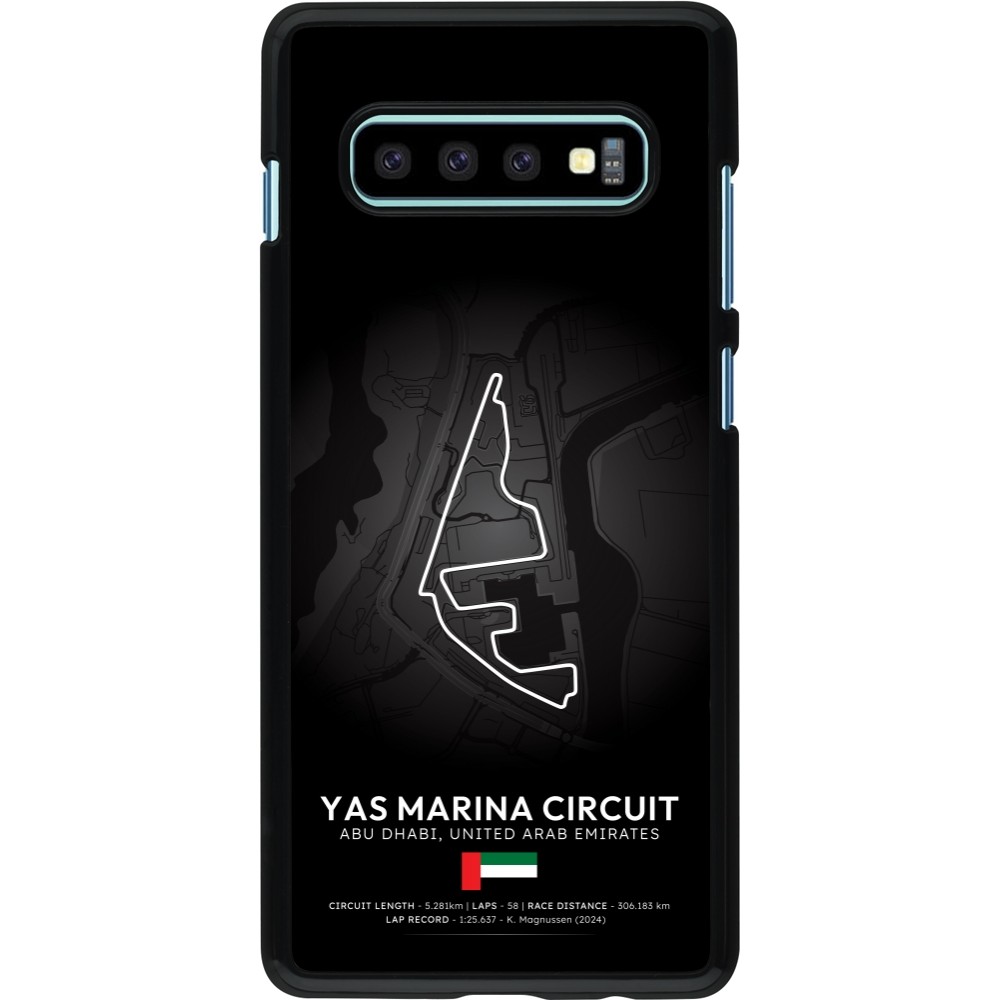 Samsung Galaxy S10+ Case Hülle - F1 Track 2025 Abu Dhabi
