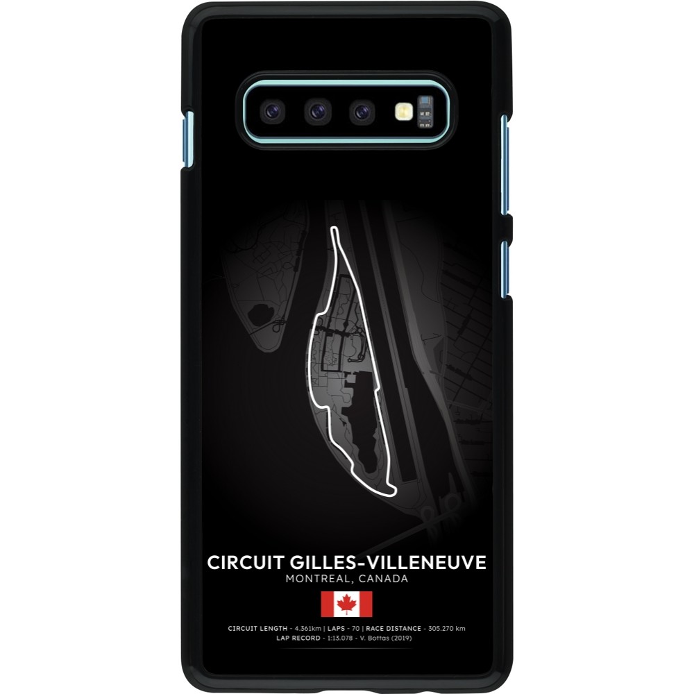 Samsung Galaxy S10+ Case Hülle - F1 Track 2025 Canada
