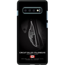 Samsung Galaxy S10+ Case Hülle - F1 Track 2025 Canada