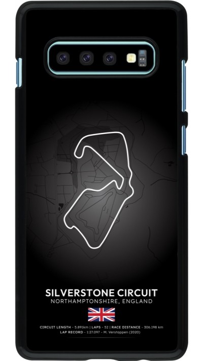 Samsung Galaxy S10+ Case Hülle - F1 Track 2025 Great Britan