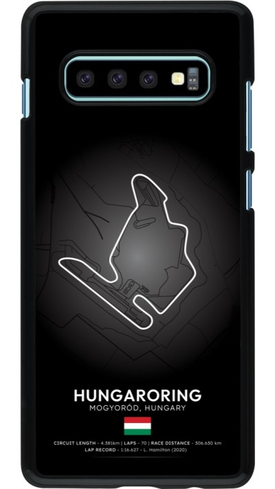 Samsung Galaxy S10+ Case Hülle - F1 Track 2025 Hungary