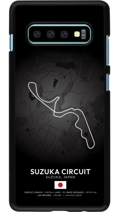 Samsung Galaxy S10+ Case Hülle - F1 Track 2025 Japan