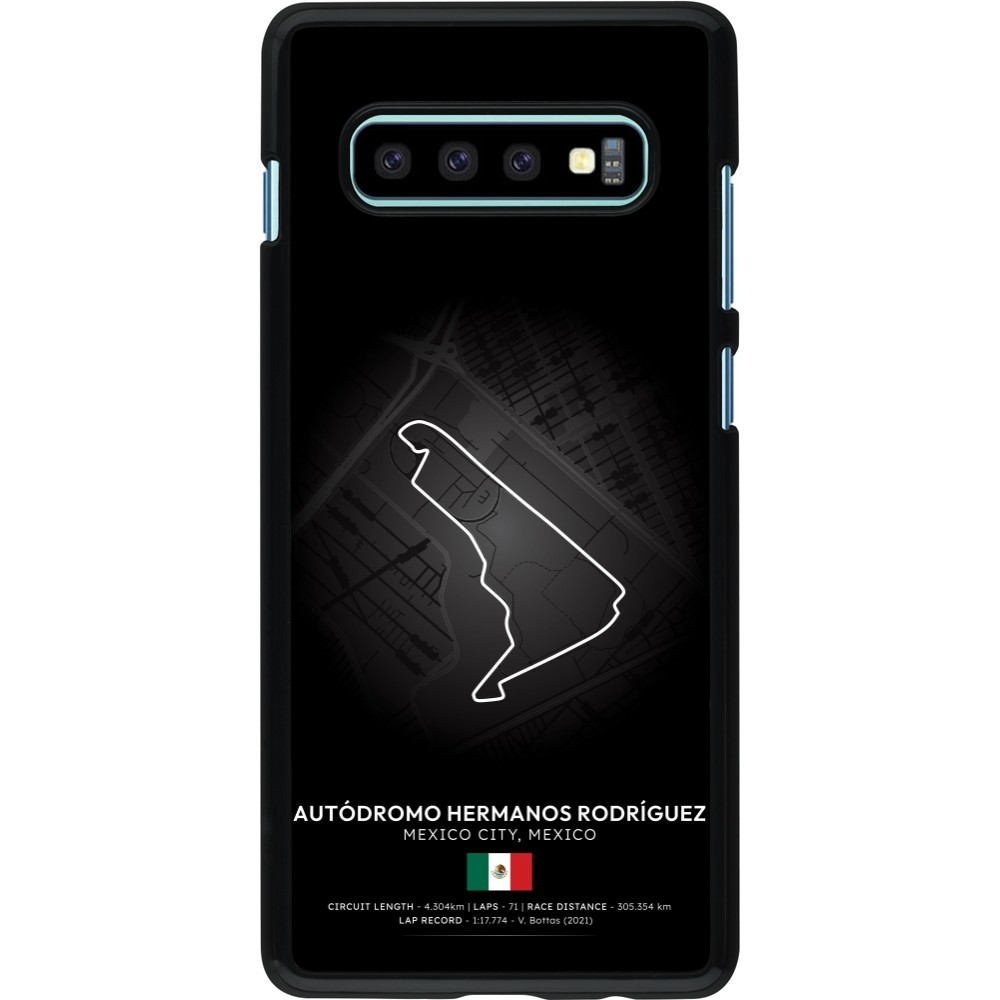 Samsung Galaxy S10+ Case Hülle - F1 Track 2025 Mexico