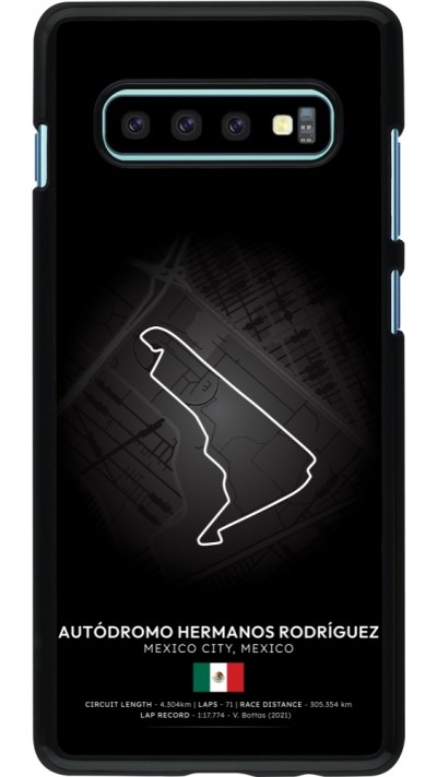 Samsung Galaxy S10+ Case Hülle - F1 Track 2025 Mexico