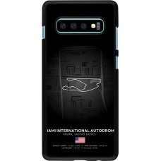 Samsung Galaxy S10+ Case Hülle - F1 Track 2025 Miami