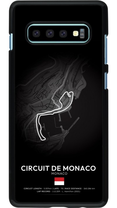 Samsung Galaxy S10+ Case Hülle - F1 Track 2025 Monaco