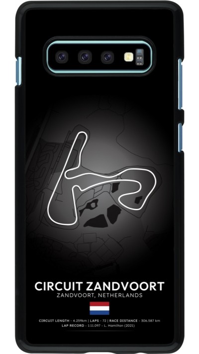 Samsung Galaxy S10+ Case Hülle - F1 Track 2025 Netherlands