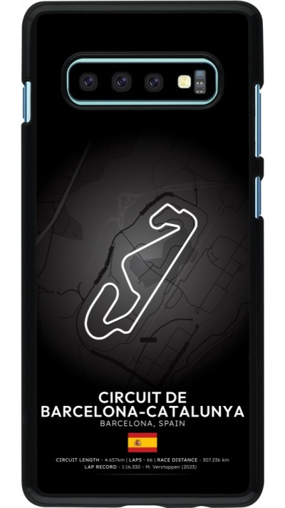 Samsung Galaxy S10+ Case Hülle - F1 Track 2025 Spain