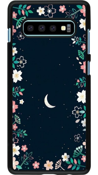 Coque Samsung Galaxy S10+ - Flowers space