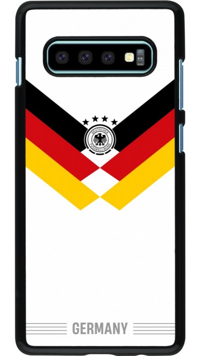 Coque Samsung Galaxy S10+ - Maillot de football Allemagne 2026 personnalisable