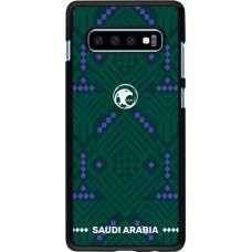 Coque Samsung Galaxy S10+ - Maillot de football Arabie saoudite 2026 personnalisable