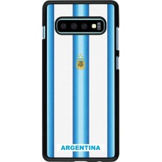 Coque Samsung Galaxy S10+ - Maillot de football Argentine 2026 personnalisable