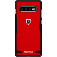 Coque Samsung Galaxy S10+ - Maillot de football Autriche 2026 personnalisable