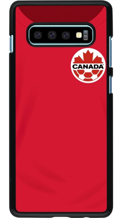 Samsung Galaxy S10+ Case Hülle - Kanada 2022 personalisierbares Fussballtrikot