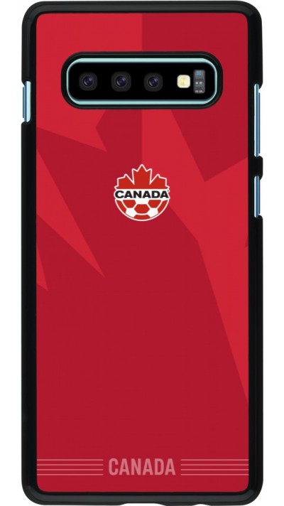 Coque Samsung Galaxy S10+ - Maillot de football Canada 2026 personnalisable
