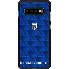 Coque Samsung Galaxy S10+ - Maillot de football Cap-Vert 2026 personnalisable