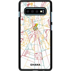Coque Samsung Galaxy S10+ - Maillot de football Ghana 2026 personnalisable