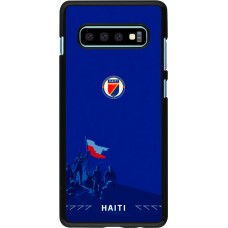 Coque Samsung Galaxy S10+ - Maillot de football Haiti 2026 personnalisable