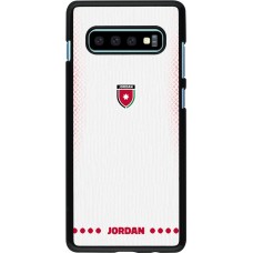 Coque Samsung Galaxy S10+ - Maillot de football Jordanie 2026 personnalisable