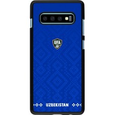 Coque Samsung Galaxy S10+ - Maillot de football Ouzbékistan 2026 personnalisable