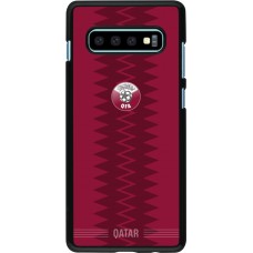 Coque Samsung Galaxy S10+ - Maillot de football Qatar 2026 personnalisable