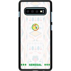 Coque Samsung Galaxy S10+ - Maillot de football Sénégal 2026 personnalisable