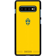 Coque Samsung Galaxy S10+ - Maillot de football Suède 2026 personnalisable