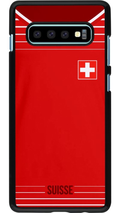 Coque Samsung Galaxy S10+ - Football shirt Switzerland 2022