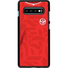 Samsung Galaxy S10+ Case Hülle - Tunesien 2022 personalisierbares Fussballtrikot