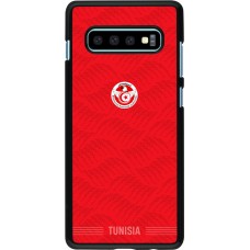Coque Samsung Galaxy S10+ - Maillot de football Tunisie 2026 personnalisable