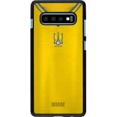 Samsung Galaxy S10+ Case Hülle - Fussballtrikot Ukraine