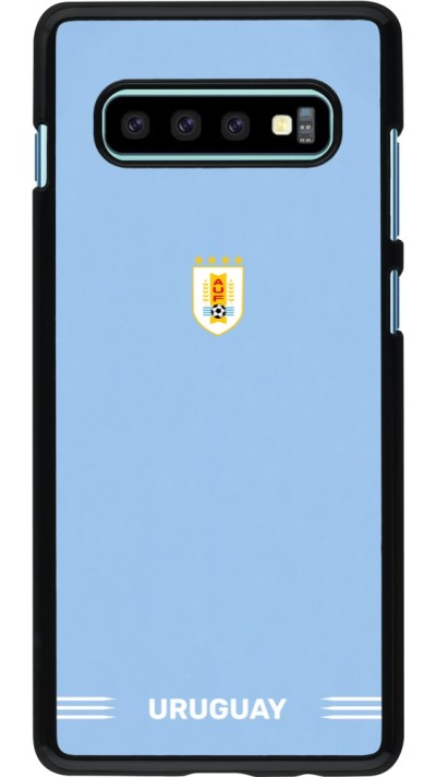 Coque Samsung Galaxy S10+ - Maillot de football Uruguay 2026 personnalisable