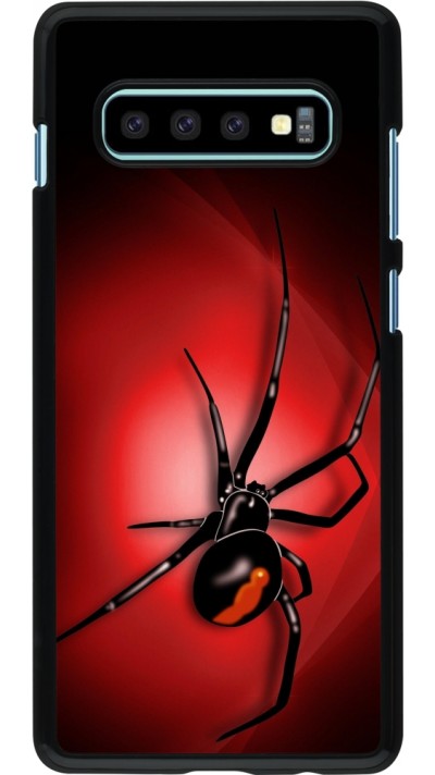 Coque Samsung Galaxy S10+ - Halloween 2023 spider black widow