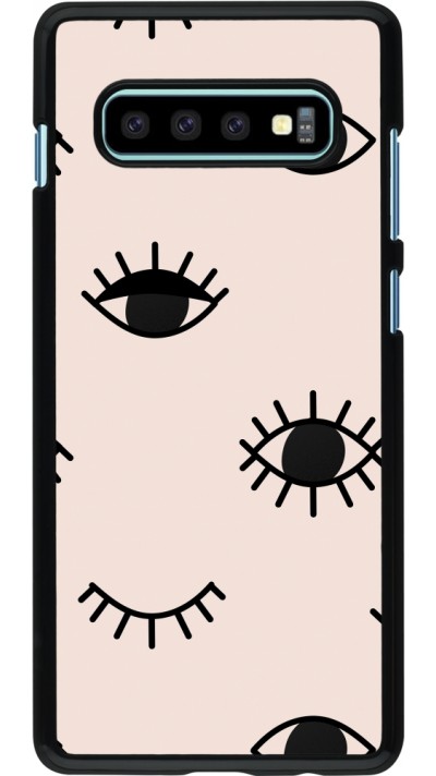 Samsung Galaxy S10+ Case Hülle - Halloween 2023 I see you