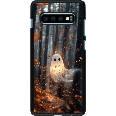 Samsung Galaxy S10+ Case Hülle - Halloween 2025 Ghost in the forest