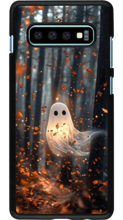 Coque Samsung Galaxy S10+ - Halloween 2025 Ghost in the forest Coque Samsung Galaxy S10+ - Halloween 2025 Ghost in the forest