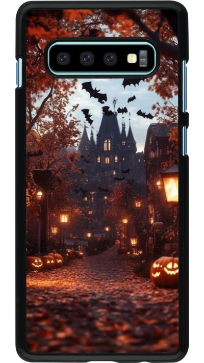 Coque Samsung Galaxy S10+ - Halloween 2025 Haunted house Coque Samsung Galaxy S10+ - Halloween 2025 Haunted house