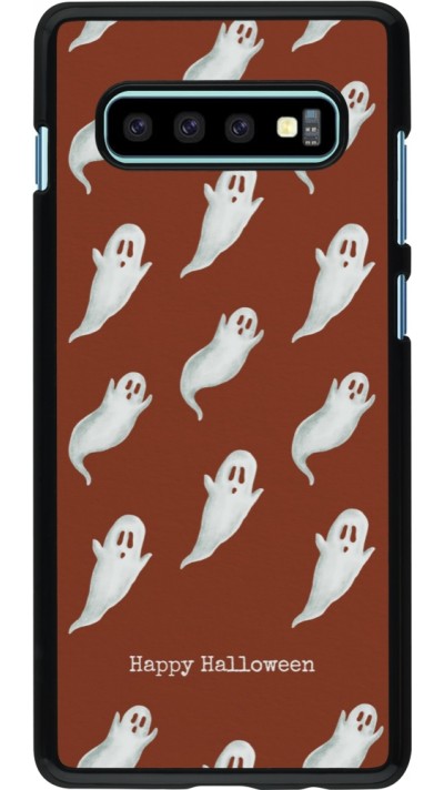 Coque Samsung Galaxy S10+ - Halloween 2025 Pattern of ghosts Coque Samsung Galaxy S10+ - Halloween 2025 Pattern of ghosts