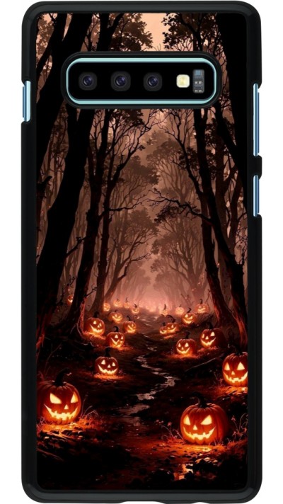 Coque Samsung Galaxy S10+ - Halloween 2025 Road of Terrifying Pumpkins Coque Samsung Galaxy S10+ - Halloween 2025 Road of Terrifying Pumpkins