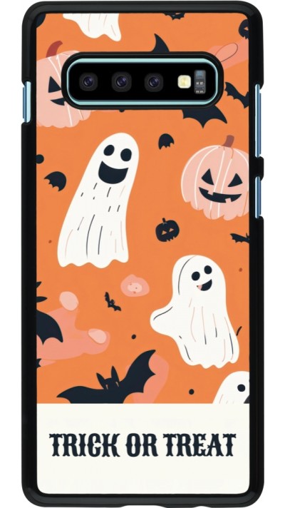 Coque Samsung Galaxy S10+ - Halloween 2025 Trick treat Coque Samsung Galaxy S10+ - Halloween 2025 Trick treat