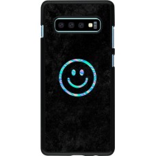 Coque Samsung Galaxy S10+ - Happy smiley irisé