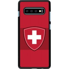 Coque Samsung Galaxy S10+ - Hockey World Championship Ecusson Suisse