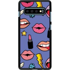 Samsung Galaxy S10+ Case Hülle - Lips and lipgloss